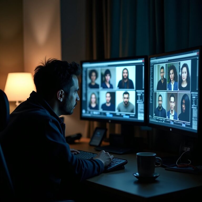 Application de reconnaissance visuelle pour la lutte contre la traite