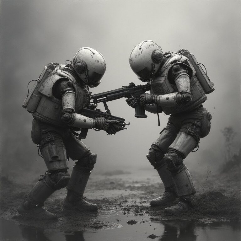 Illustration représentant la résolution de conflits d'objectifs dans un environnement industriel automatisé