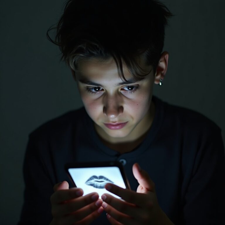 Capture d'écran d'une conversation entre un adolescent et chatgpt