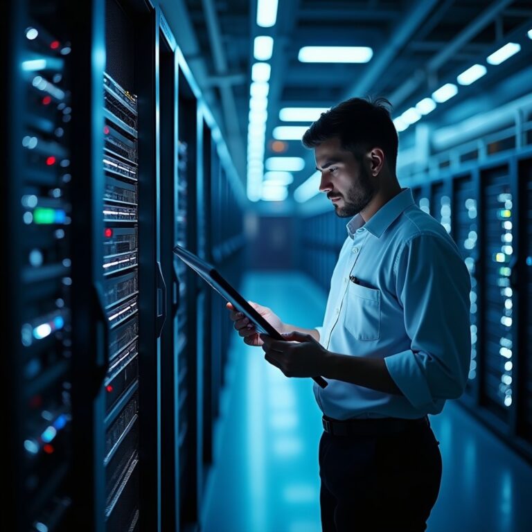 Image illustrant le cloud computing et l'innovation technologique
