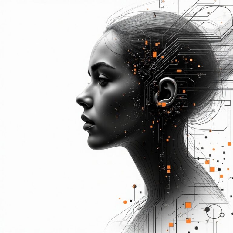 Illustration de robots et systèmes automatisés en entreprise
