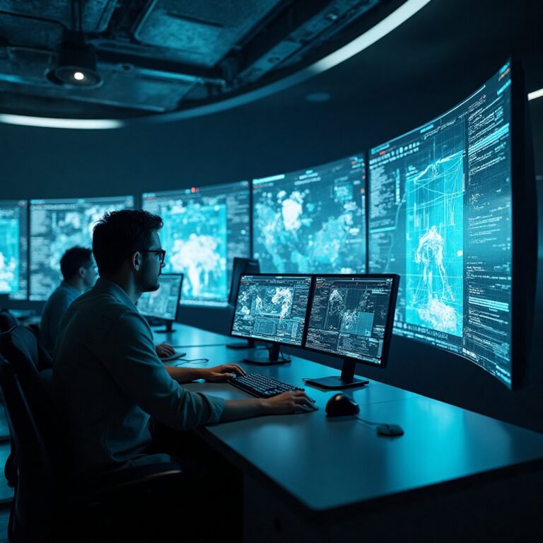 Illustration représentant l'évaluation de l'intelligence artificielle