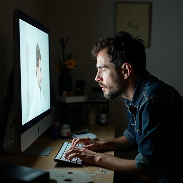 Image représentant une œuvre d'art générée par intelligence artificielle