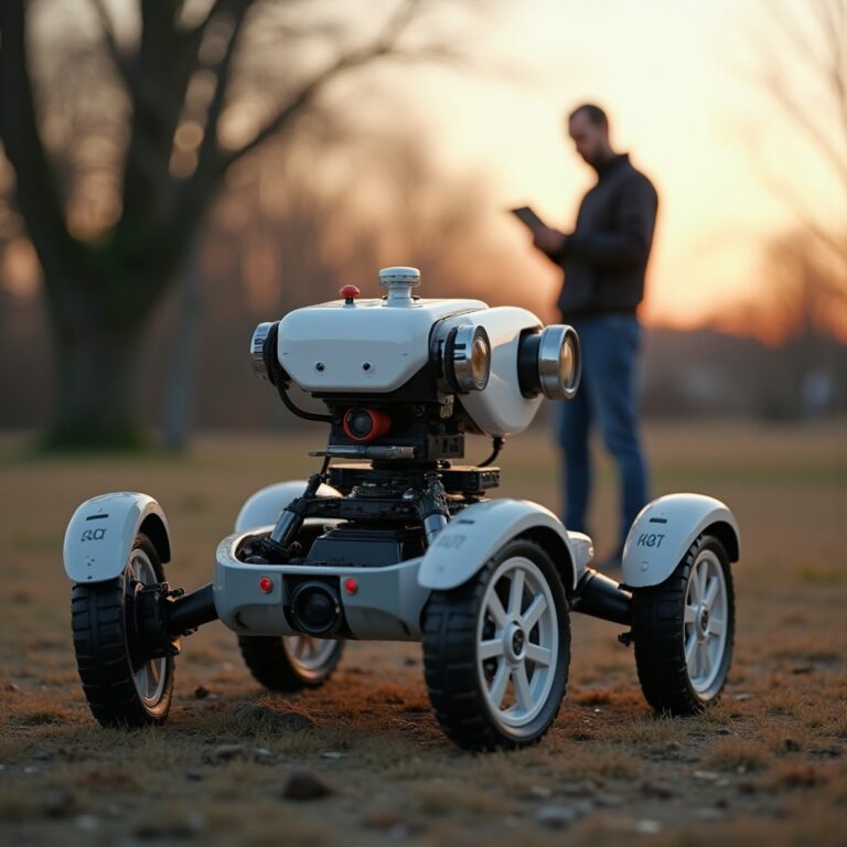 Robot quadrupède sous contrôle ia