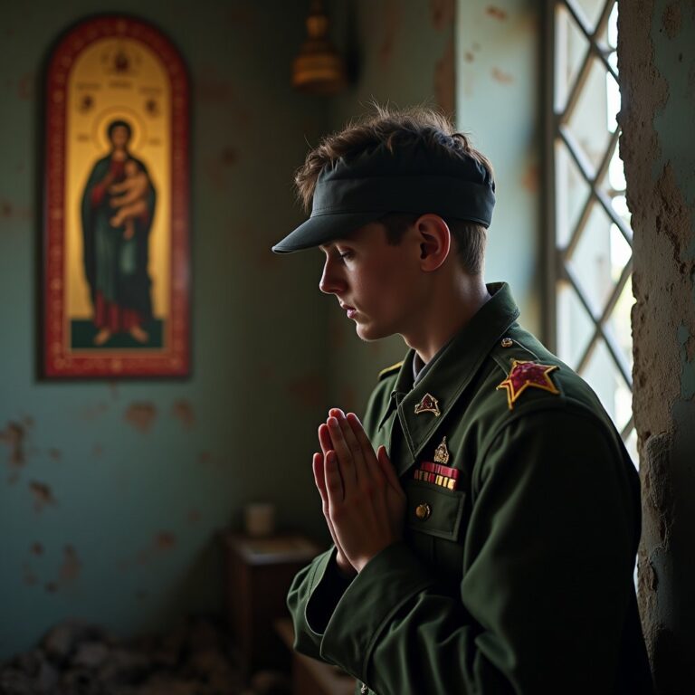 Soldats de l'armée rouge libérant une ville européenne durant la seconde guerre mondiale