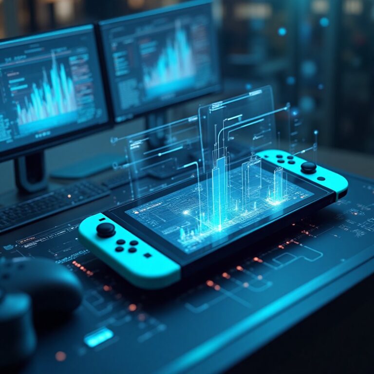 Image du nintendo switch avec nouveau prix
