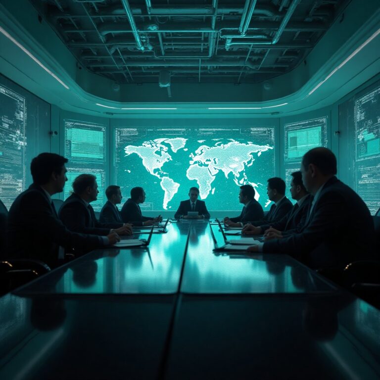 Illustration représentant l'intelligence artificielle et son évolution