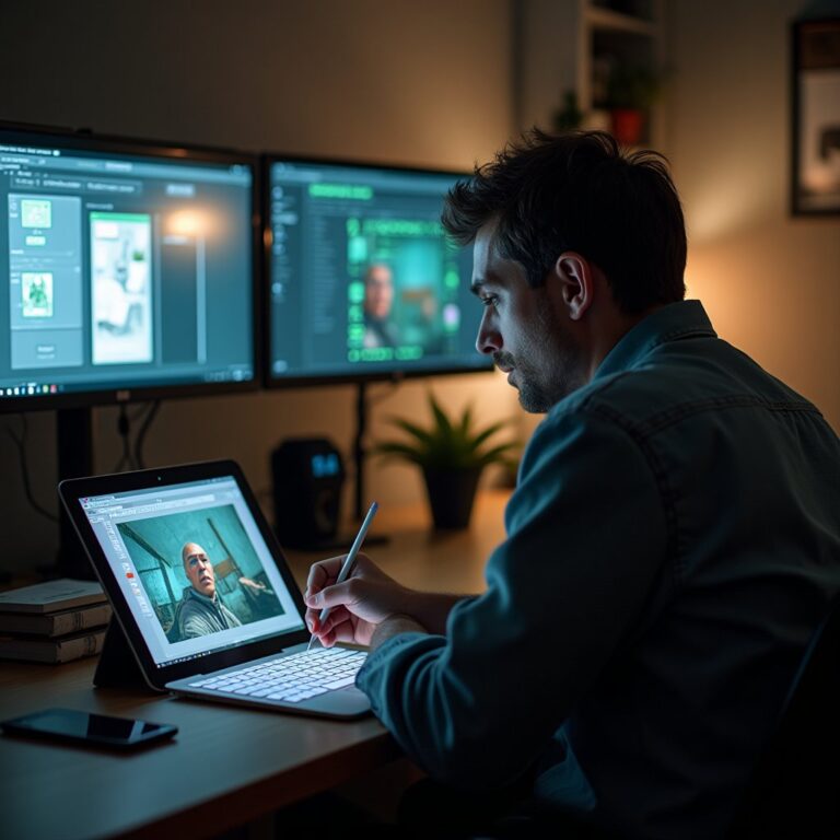 Production audiovisuelle et ia