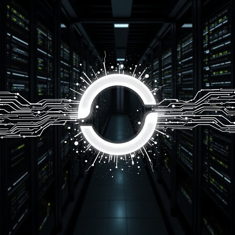 Illustration d'une infrastructure informatique automatisée et intelligente